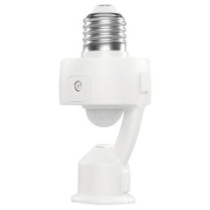 Sensor de Presença Margirius com Fotocelula Ajustável E27 Branco