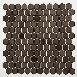 Pastilha Hexagonal Ardosia Tipo A 2,5X2,5CM - SG8406 - Atlas