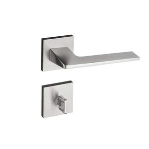 Fechadura Banheiro com Roseta Sara Cromado Acetinado 502-90B CRA - Pado