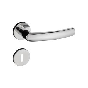 Fechadura Interna com Roseta Luma Inox Polido RR2 582-55I IXP - Pado