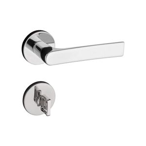 Fechadura Banheiro com Roseta Mari Cromado 698-80B CR - Pado
