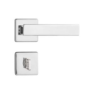 Fechadura Banheiro com Roseta Quadra Cromado 701-80B CR - Pado