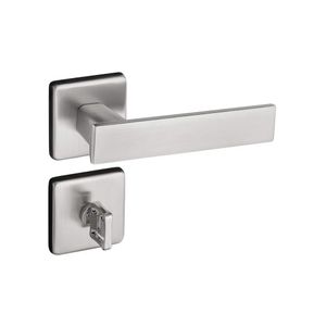 Fechadura Banheiro com Roseta Quadra Cromado Acetinado 701-40PB CRA - Pado