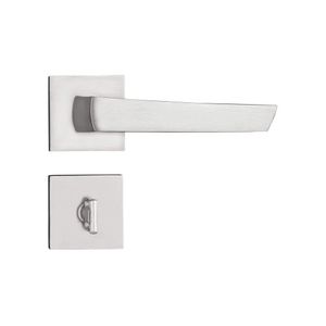 Fechadura Banheiro com Roseta Seattle Cromado Acetinado 115-90B CRA - Pado