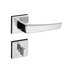 Fechadura Banheiro com Roseta Seattle Cromado 115-90B CR - Pado