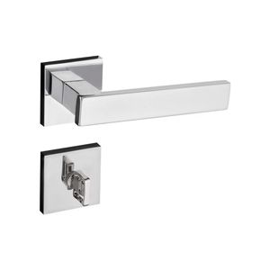 Fechadura Banheiro com Espelho Retrô Cromado 411-90B CR - Pado