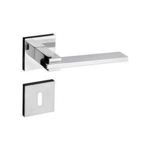Fechadura Interna com Roseta Nina Cromado 221-90I CR - Pado