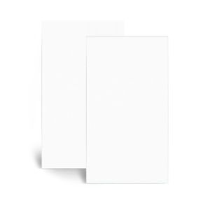 Revestimento Monocromático Acetinado Linear White Branco Tipo A 10X30CM - 8017675 - Eliane