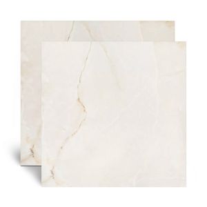 Porcelanato Marmorizado Retificado Polido Onix Cristallo Bege Tipo A 120X120CM - 8042769 - Eliane