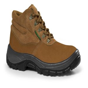 Bota de Segurança Fujiwara Nobuck Bico Plástico N36 Castor