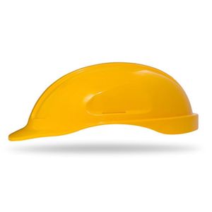 Capacete de Segurança Turtle Fujiwara Aba Frontal Amarelo