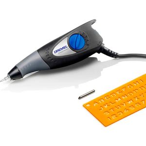 Gravador Elétrico com 2 Acessórios 35W 7200W Dremel Engraver Preto 220V - ?F0130290JA000 - Bosch