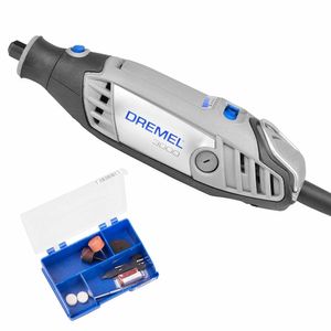 Micro Retífica com 10 Acessórios 120W 33000RPM Dremel 3000 Cinza 220V - ?F0133000PC000 - Bosch