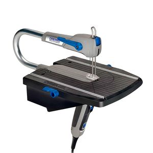 Serra Tico-tico de Bancada com 2 Acoplamentos Maleta e 10 Acessórios Moto-Saw 70W 2500RPM Dremel Cinza 220V - F013MS20NC - Bosch