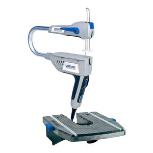Serra Tico-tico de Bancada com 2 Acoplamentos Maleta e 10 Acessórios Moto-Saw 70W 2500RPM Dremel Cinza 220V - F013MS20NC - Bosch