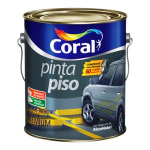 Tinta Acrílica Premium Fosco Pinta Piso Verde Quadra 3,6L - Coral