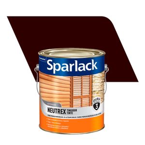 Verniz para Madeira Exterior Brilhante Premium Neutrex Imbuia 3,6L - Sparlack