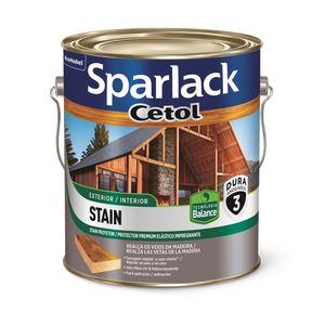 Verniz para Madeira Exterior e Interior Acetinado Premium Stain Cetol Natural 3,6L - Sparlack