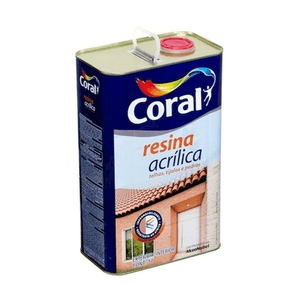 Resina Acrílica 5L - Coral