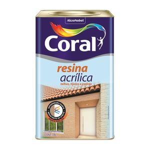 Resina Acrílica 18L - Coral