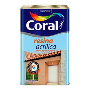 Resina Acrílica 18L - Coral