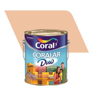Tinta Acrílica Econômica Fosco Coralar Duo Marfim 3,6L - Coral