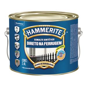 Tinta Esmalte Sintético Brilhante Premium Direto na Ferrugem Hammerite Ouro 2,4L - Coral