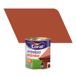 Tinta para Telhas Brilhante Embeleza Cerâmica 0,9L - Coral