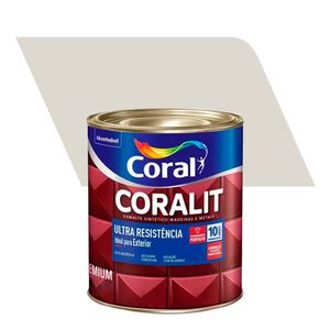 Tinta Esmalte Sintético Alto Brilho Premium Ultra Resistência Coralit Branco Gelo 3,6L - Coral