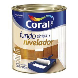 Fundo Nivelador para Madeira Coralit Branco 0,9L - Coral