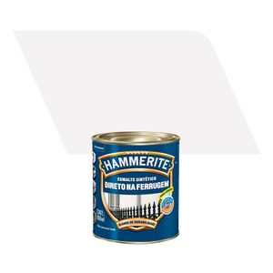 Tinta Esmalte Sintético Brilhante Premium Direto na Ferrugem Hammerite Branco Neve 0,8L - Coral