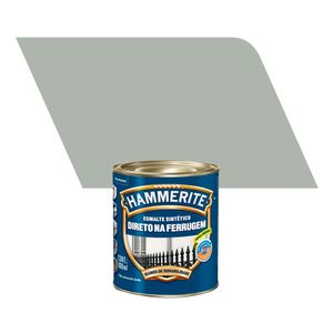 Tinta Esmalte Sintético Brilhante Premium Direto na Ferrugem Hammerite Prata 0,8L - Coral