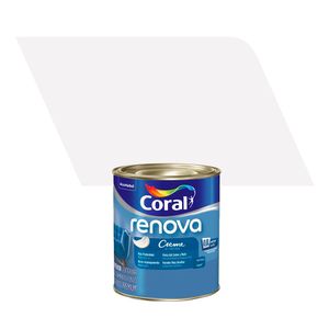 Tinta Acrílica Premium Fosco Renova Paredes Branco Neve 0,8L - Coral