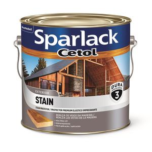 Verniz para Madeira Exterior Acetinado Premium Stain Cetol 3,6L - Sparlack