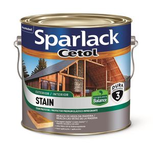 Verniz para Madeira Exterior e Interior Acetinado Premium Stain Cetol 3,6L - Sparlack