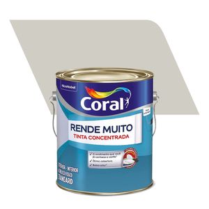 Tinta Acrílica Standard Fosco Rende Muito Crômio 3,2L - Coral