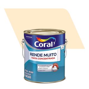 Tinta Acrílica Standard Fosco Rende Muito Areia 3,2L - Coral