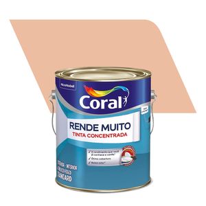 Tinta Acrílica Standard Fosco Rende Muito Camurça 3,2L - Coral