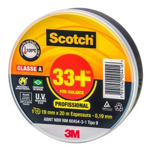 Fita Isolante 3M 33X 19 MM X 20 M