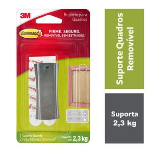 Suporte para Quadros 3M Command Metal Médio