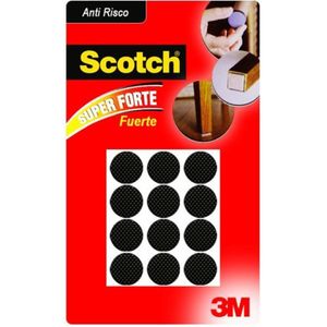 Feltro Protetor Anti Deslizante 3M Scotch Redondo Preto P