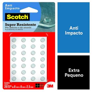 Adesivo Anti-Impacto 3M Scotch Redondo PP