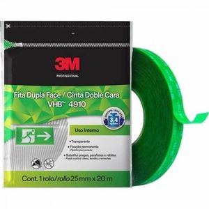 Fita Dupla Face 3M VHB 25mmx20m