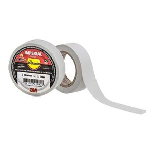 Fita Isolante 3M Imperial 18 MM X 10 M Branco