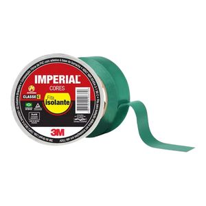 Fita Isolante 3M Imperial 18 MM X 10 M Verde