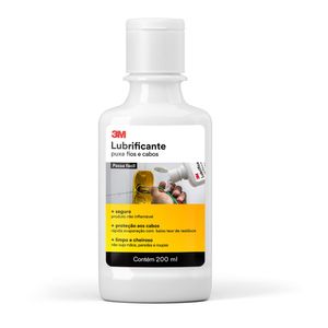 Lubrificante 3M Puxa Fios e Cabos 200 ML