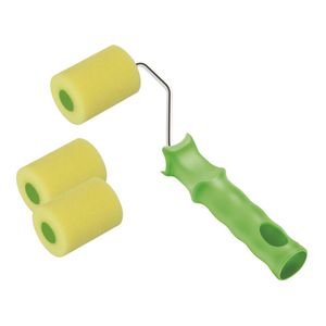 Rolo para Pintura Condor de Espuma com Cabo de Metal Plástico 2 Refis 5cm