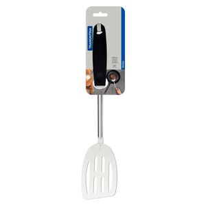 Espátula de Cozinha Perfurada em Inox e Cabo de Polipropileno Utilitá Preto - 25651100 - Tramontina
