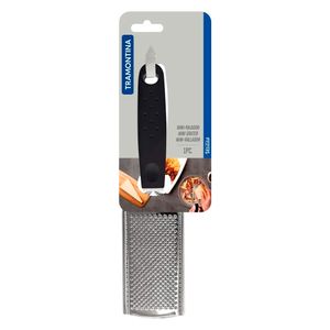 Mini-Ralador em Aço Inox com Cabo Preto 23CM - 25640100 - Tramontina