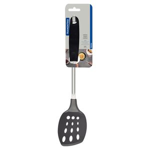 Espátula de Cozinha Perfurada em Nylon e Cabo Polipropileno Utilitá Preto - 25690100 - Tramontina